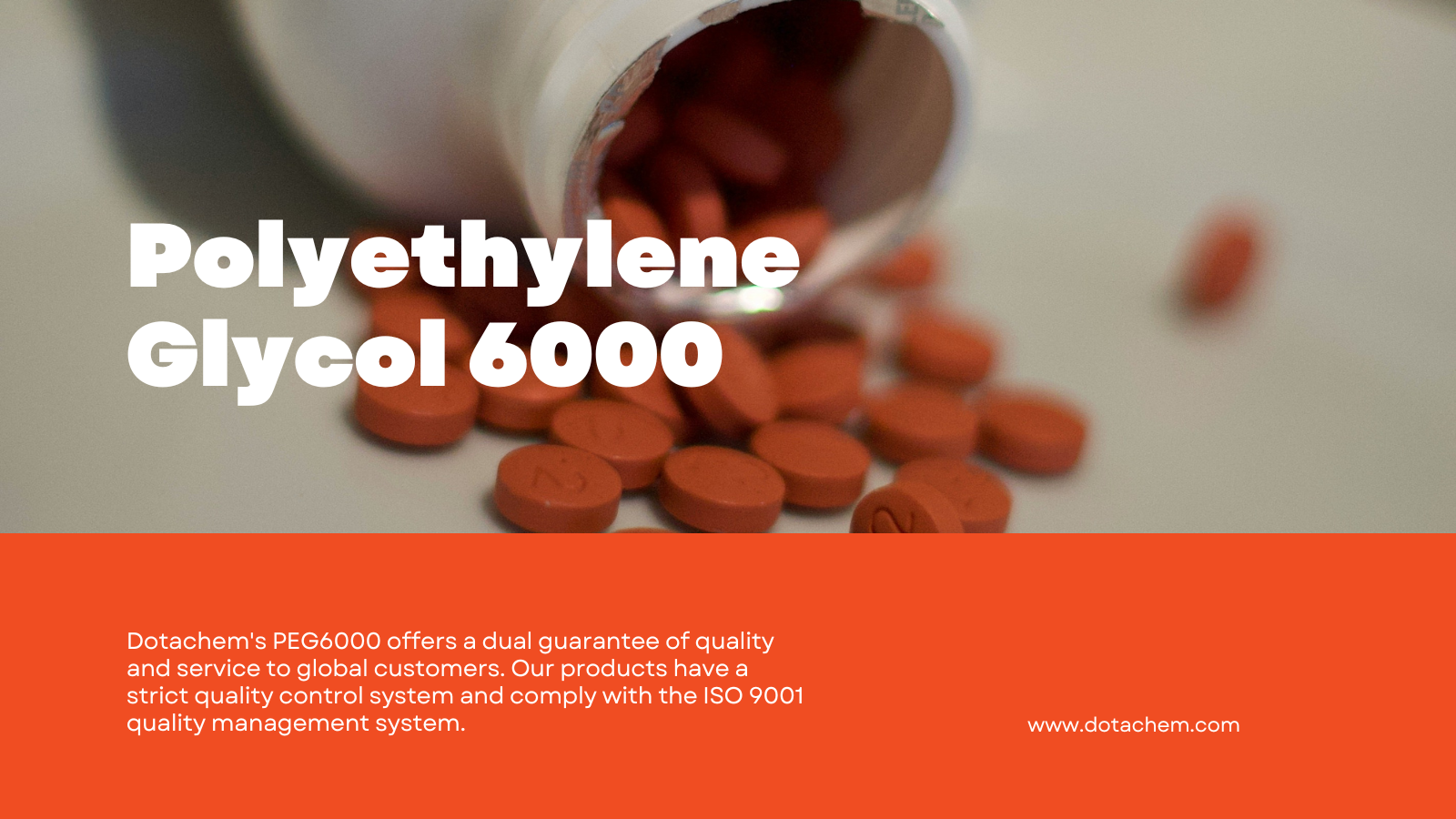 Polyethylene glycol (VI): diverse applications in Industrial agro et Dotachem scriptor qualis commitment