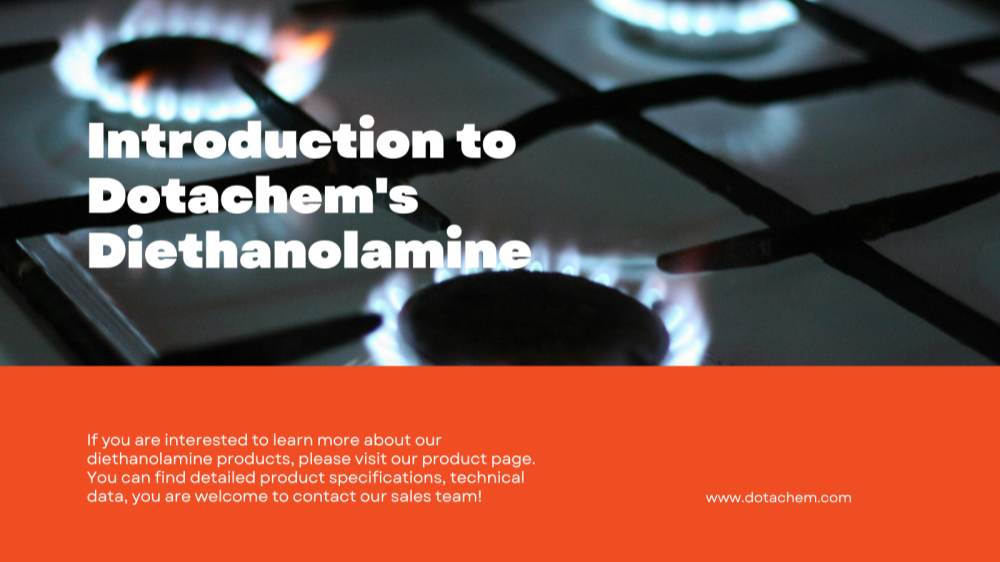 Introductio ad Dotachem scriptor Diethanolamine: utitur et Applications
