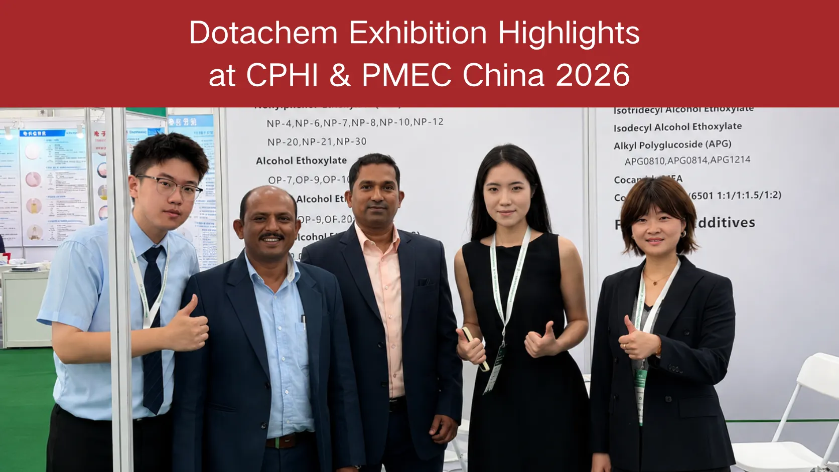 Dotachem Exhibitionis volutpat in CPHI & PMEC Sinis MMXXVI: Productum necessitatibus ac Market Feedback